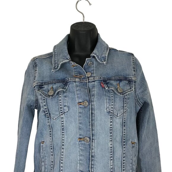LEVI'S Red Tab Jean Jacket Size M - Picture 3 of 7